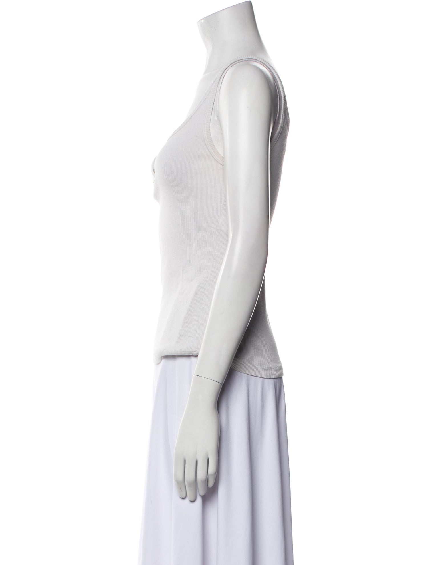 Celine Silk Scoop Neck Top