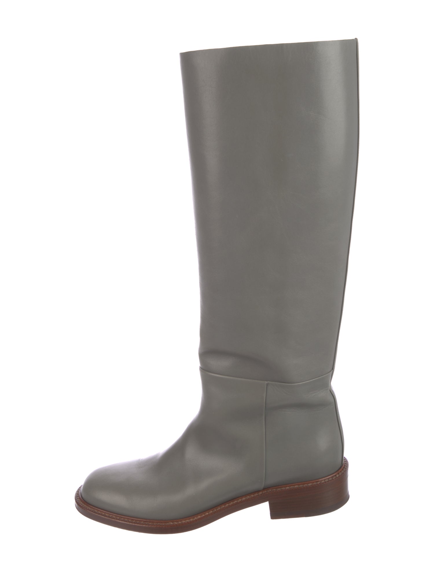 Celine Leather Riding Boots