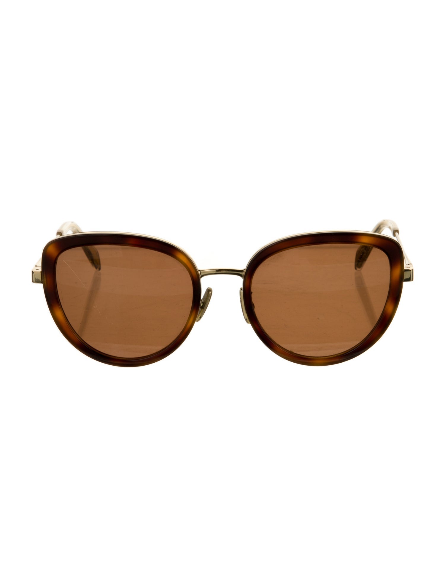 Celine Cat-Eye Mirrored Sunglasses