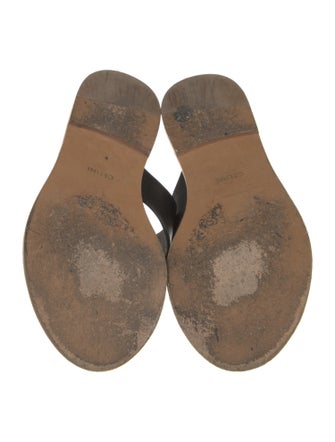 Celine Leather Slides