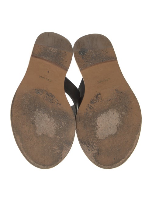 Celine Leather Slides