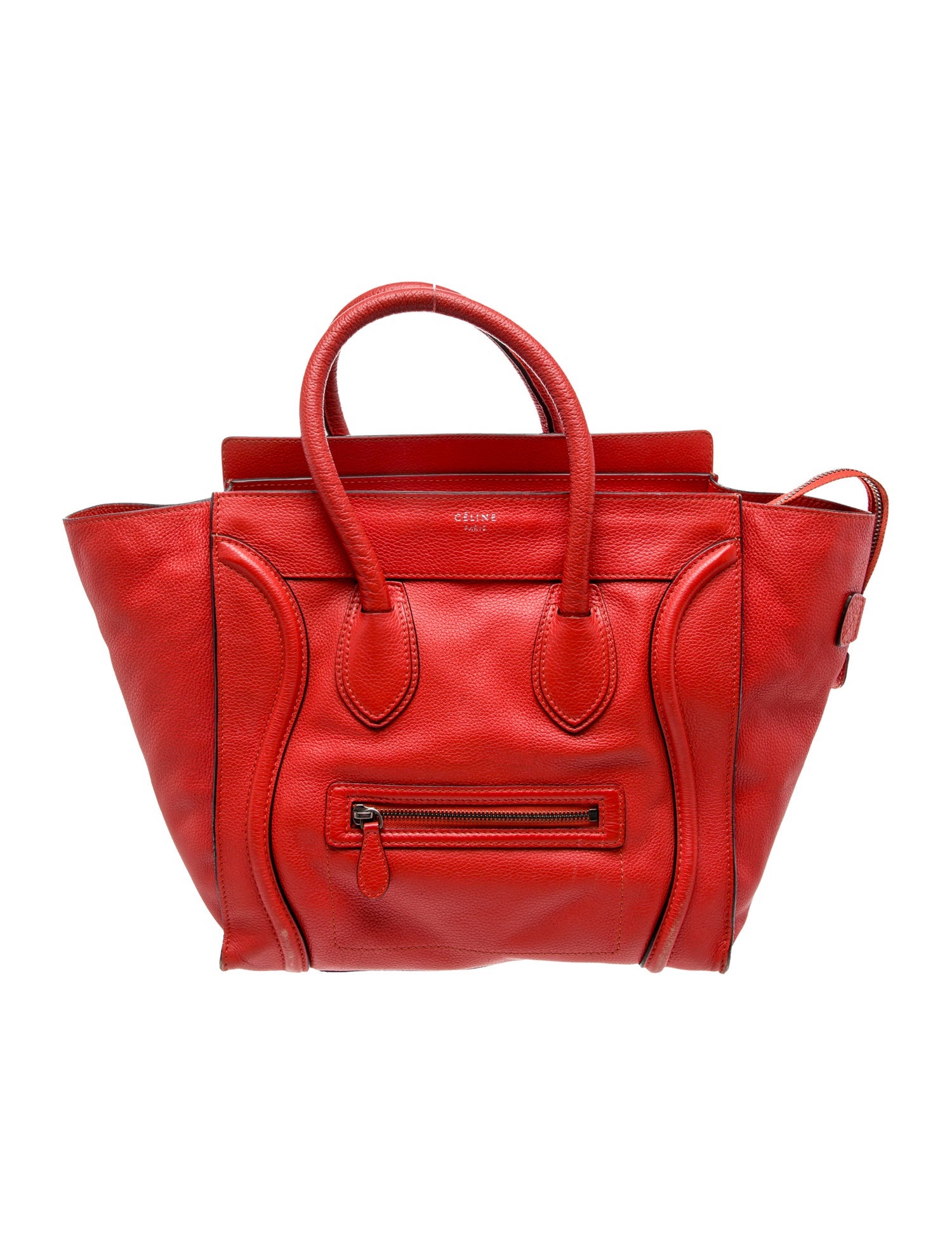 Celine Leather Luggage Mini
