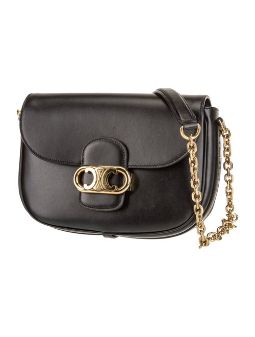 Celine Leather Chain Maillon Triomphe Medium