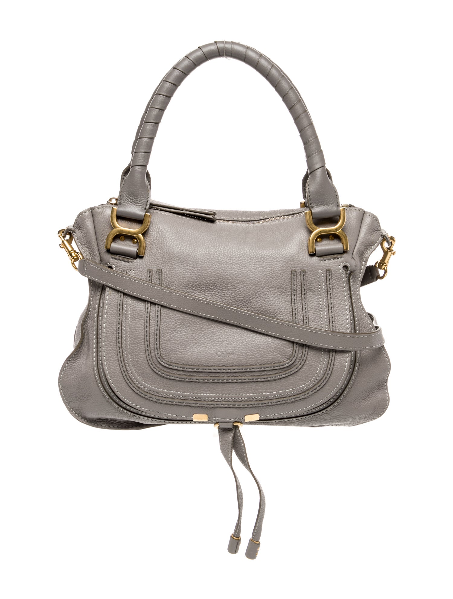 Chloé Leather Top Handle Bag