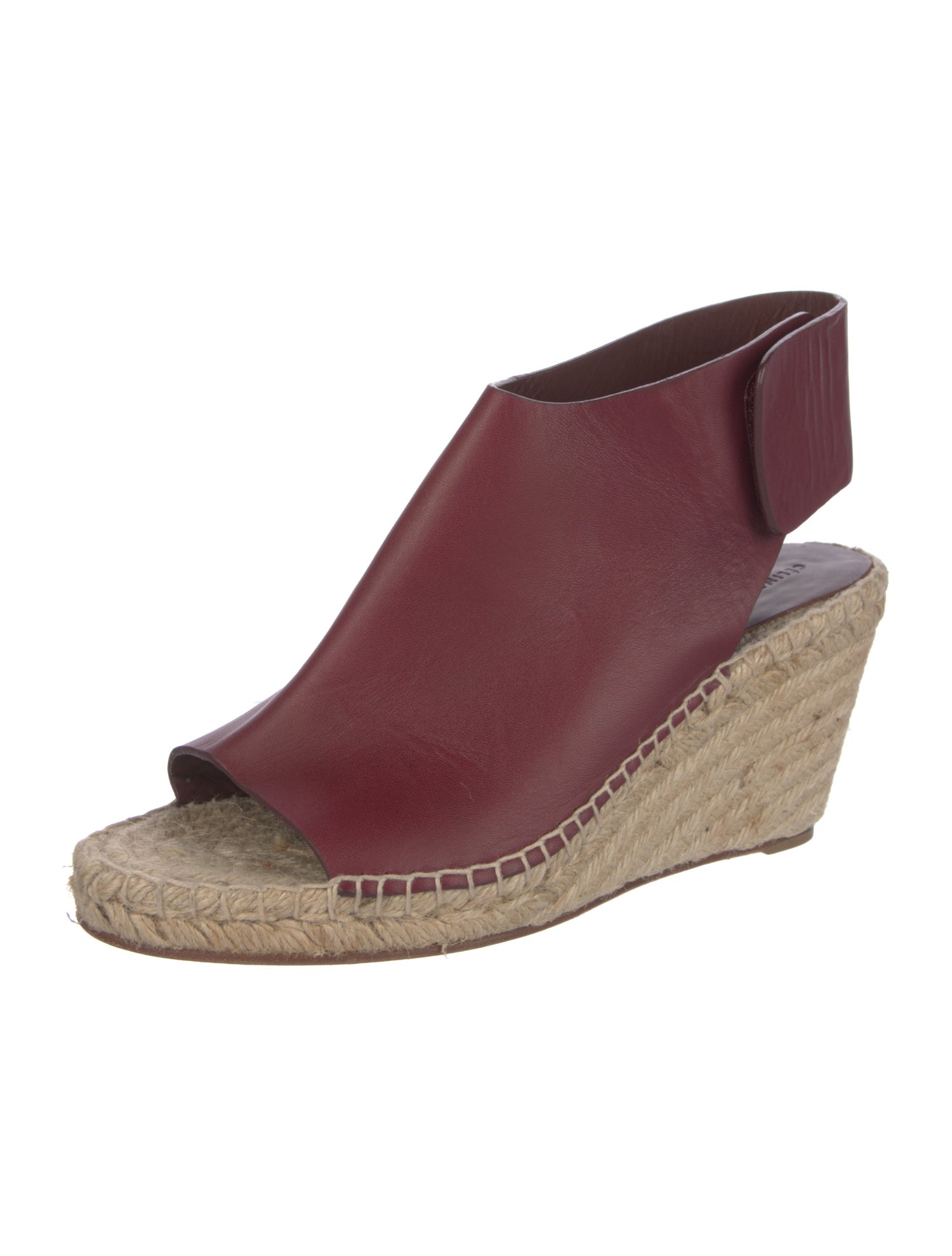 Celine Leather Espadrilles