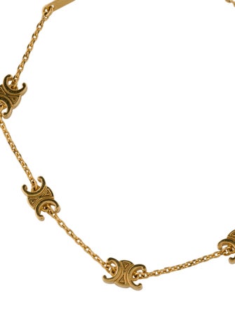 Celine Mini Triomphe Station Bracelet