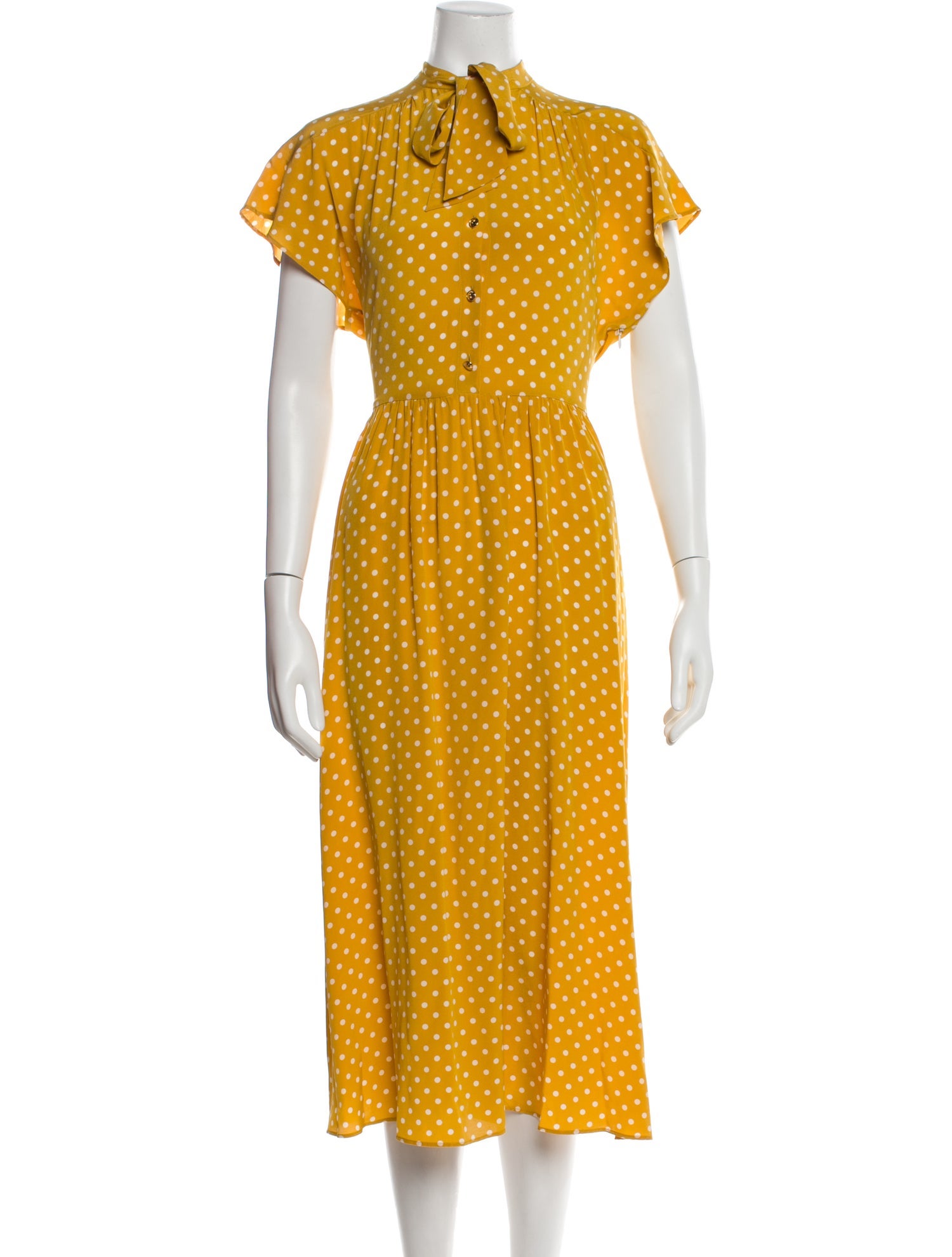 Celine Silk Long Dress