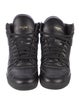 Celine Leather Raw-Edge Trim Sneakers