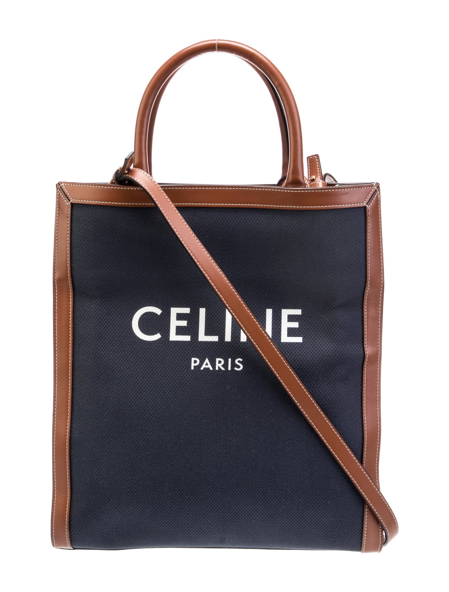 Celine Canvas Vertical Cabas