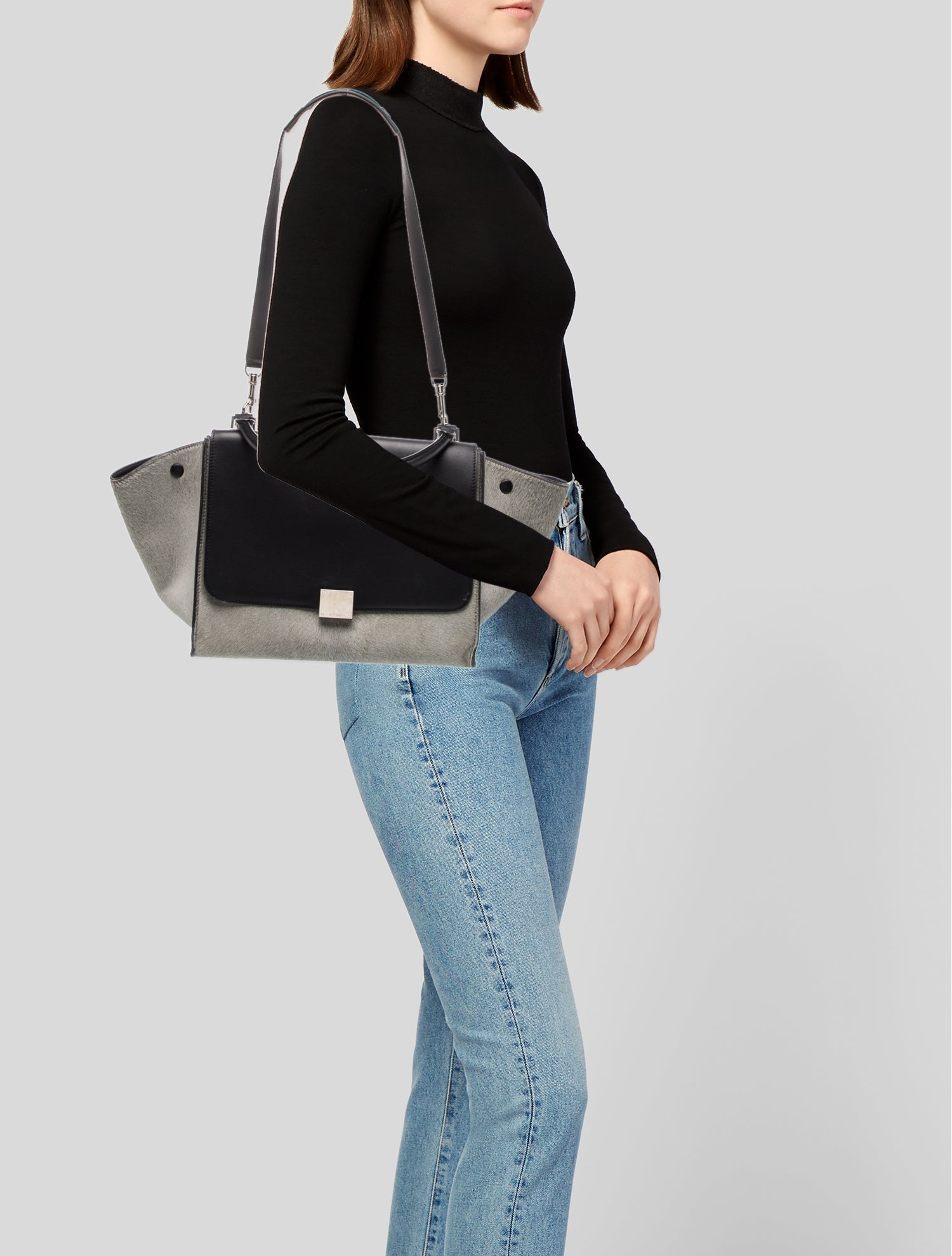 Celine Ponyhair Trapeze Medium