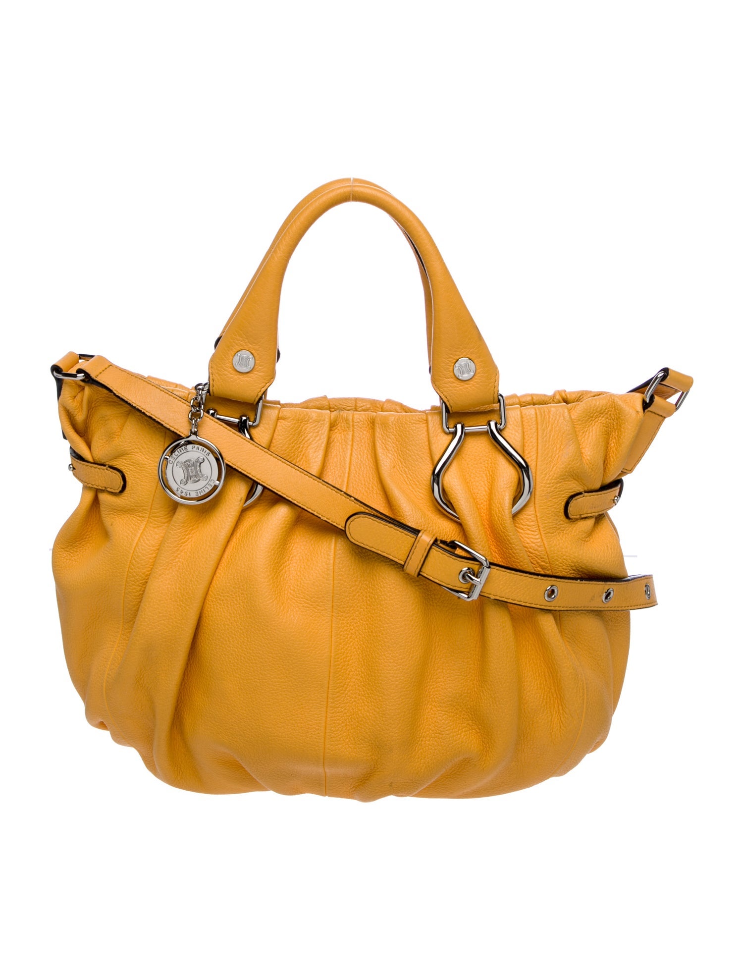 Celine Leather Pillow Vintage