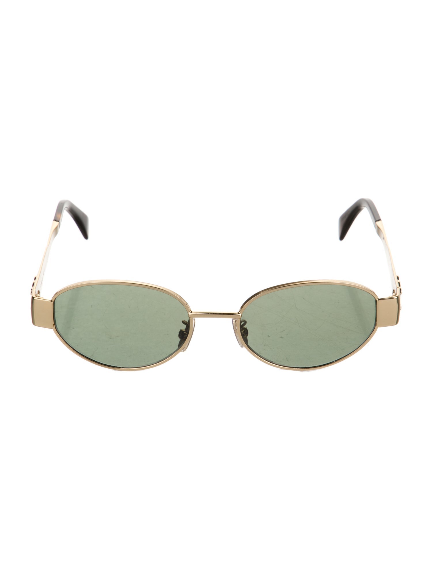 Celine Round Tinted Sunglasses