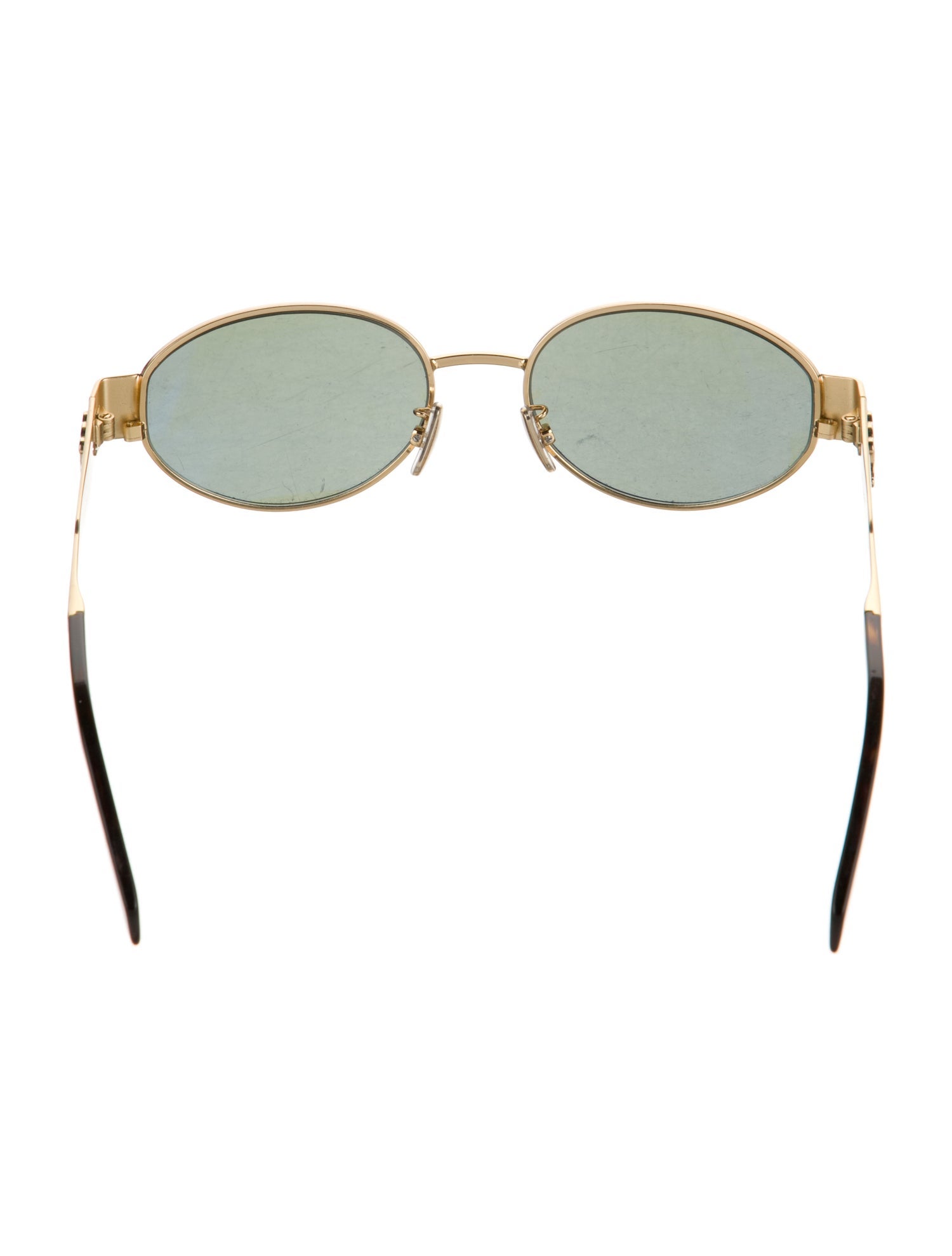Celine Round Tinted Sunglasses