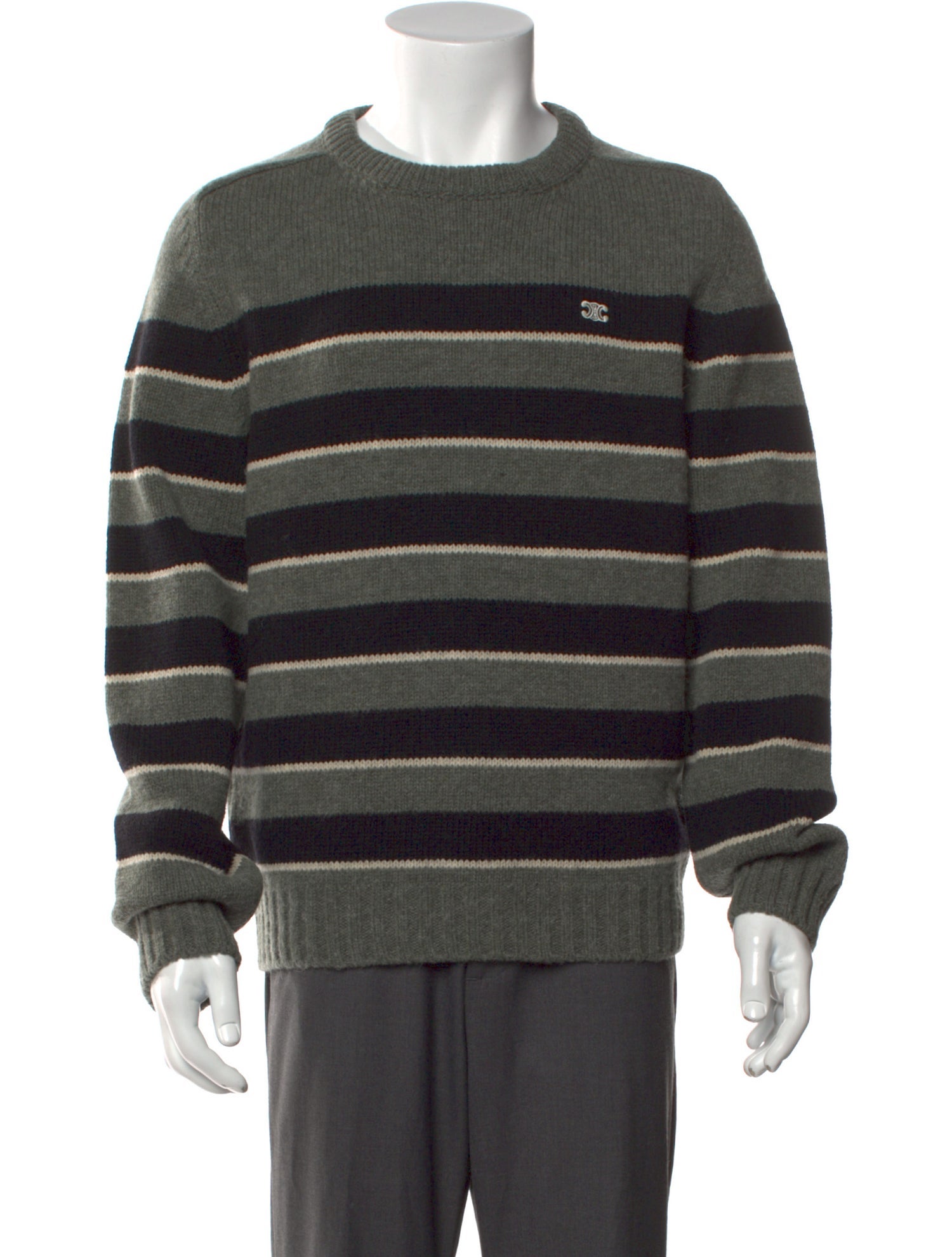 Celine Triomphe Wool Pullover w/ Tags