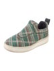 Celine Tweed Pattern Sneakers