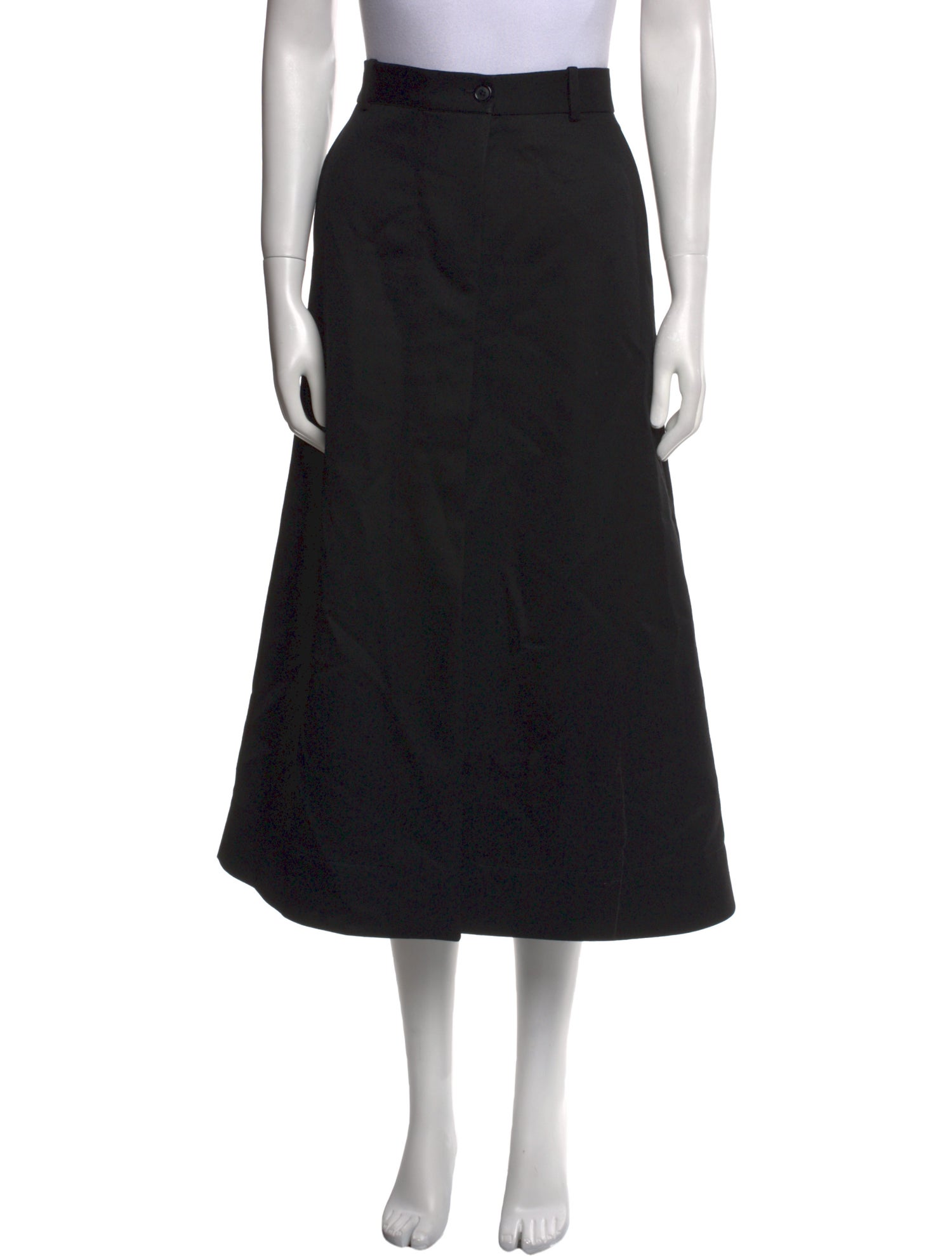 Celine Wool Midi Length Skirt