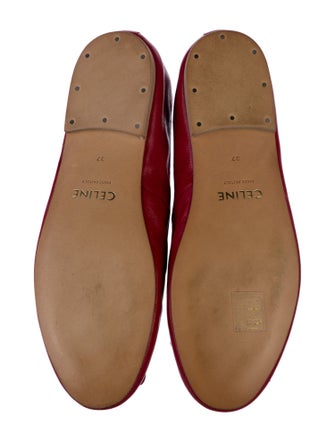 Celine Leather Ballet Flats