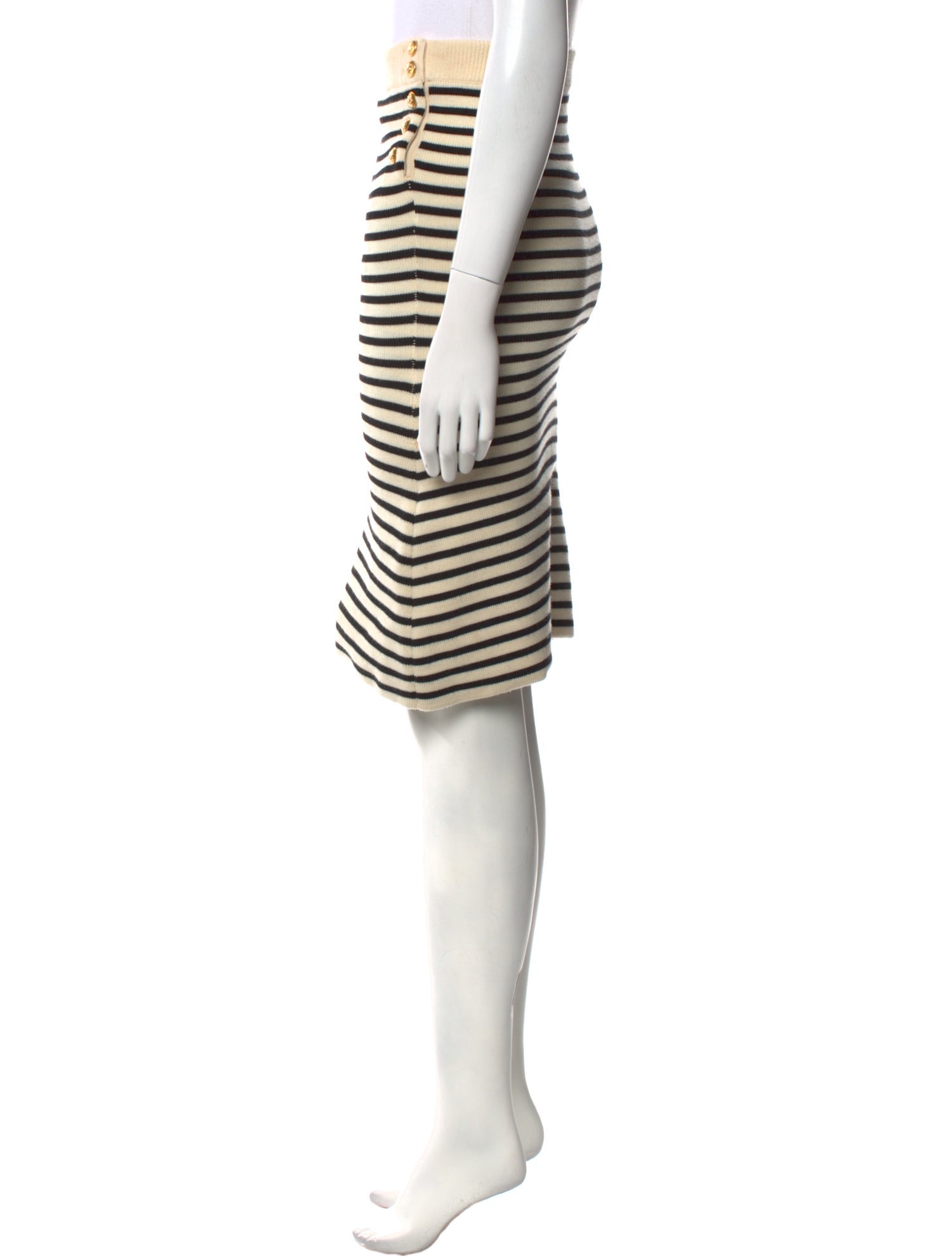 Celine Stripe Print Mini Dress