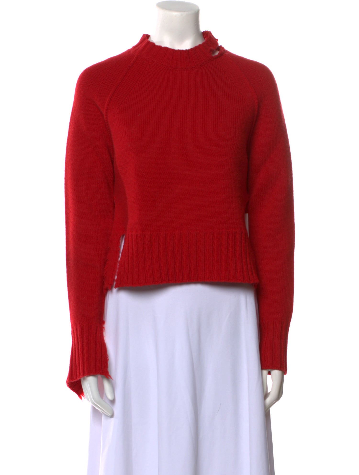 Celine Wool Mock Neck Sweater