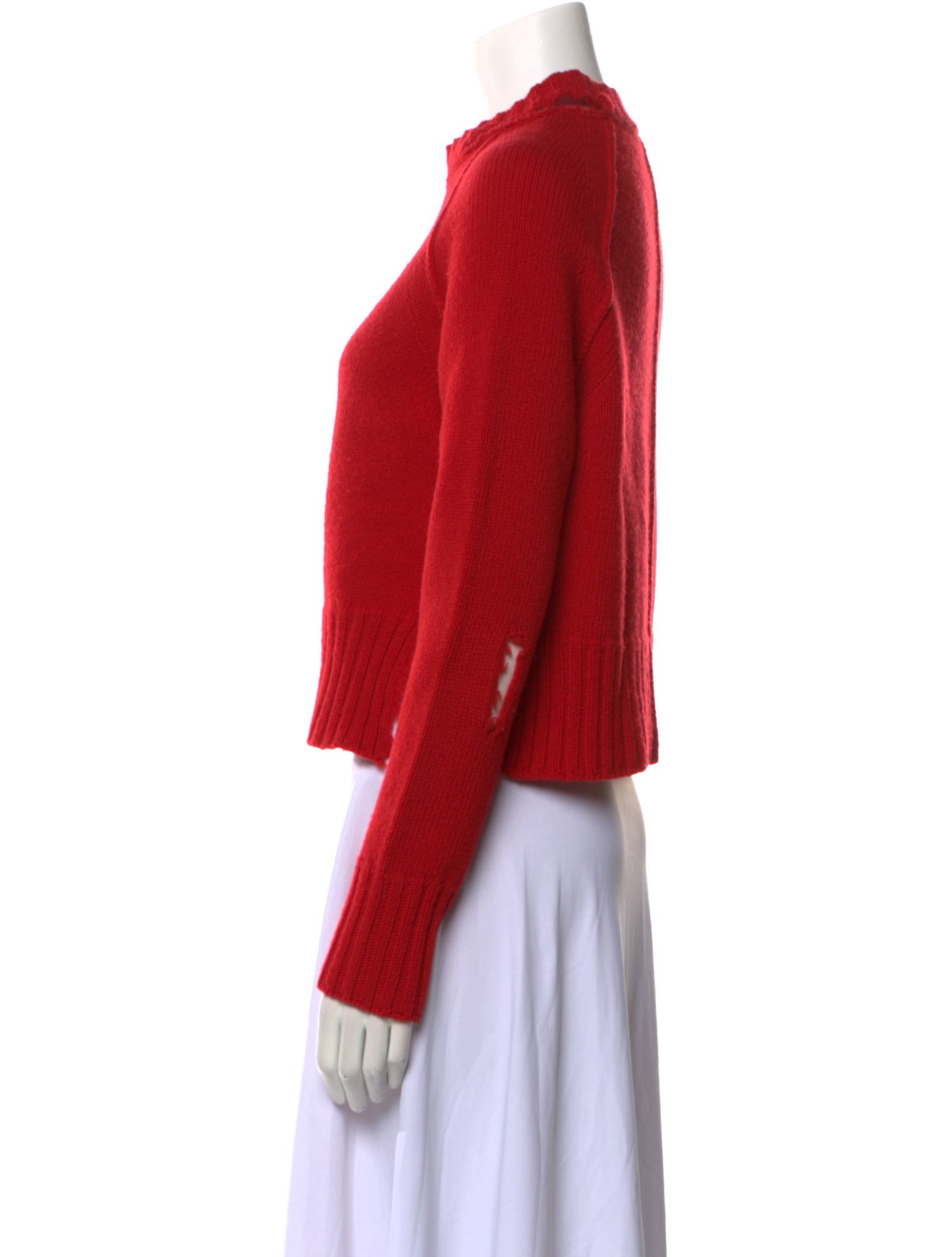 Celine Wool Mock Neck Sweater