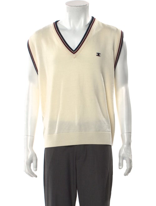 Celine Wool Striped Sweater Vest