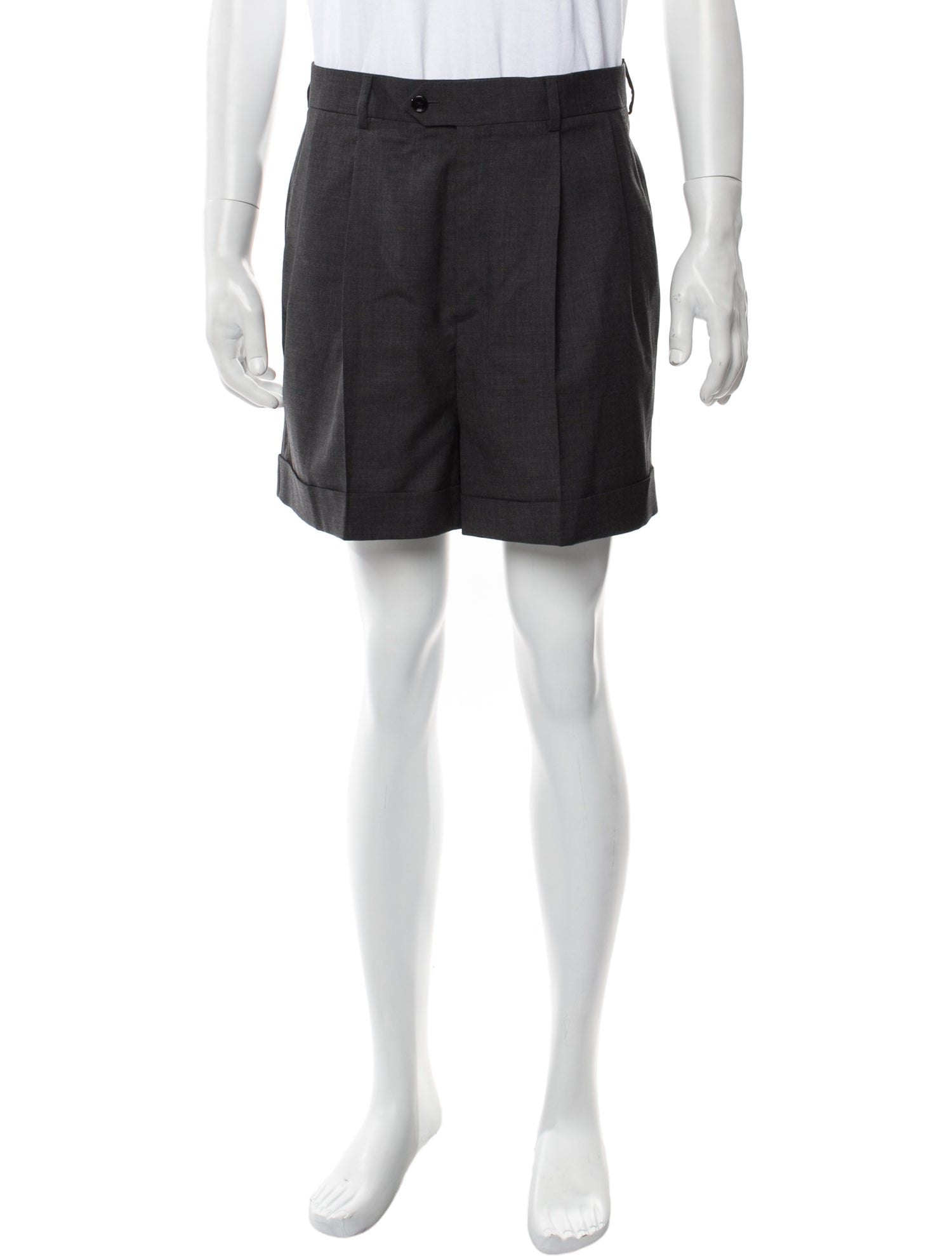 Celine Wool Jogger Shorts
