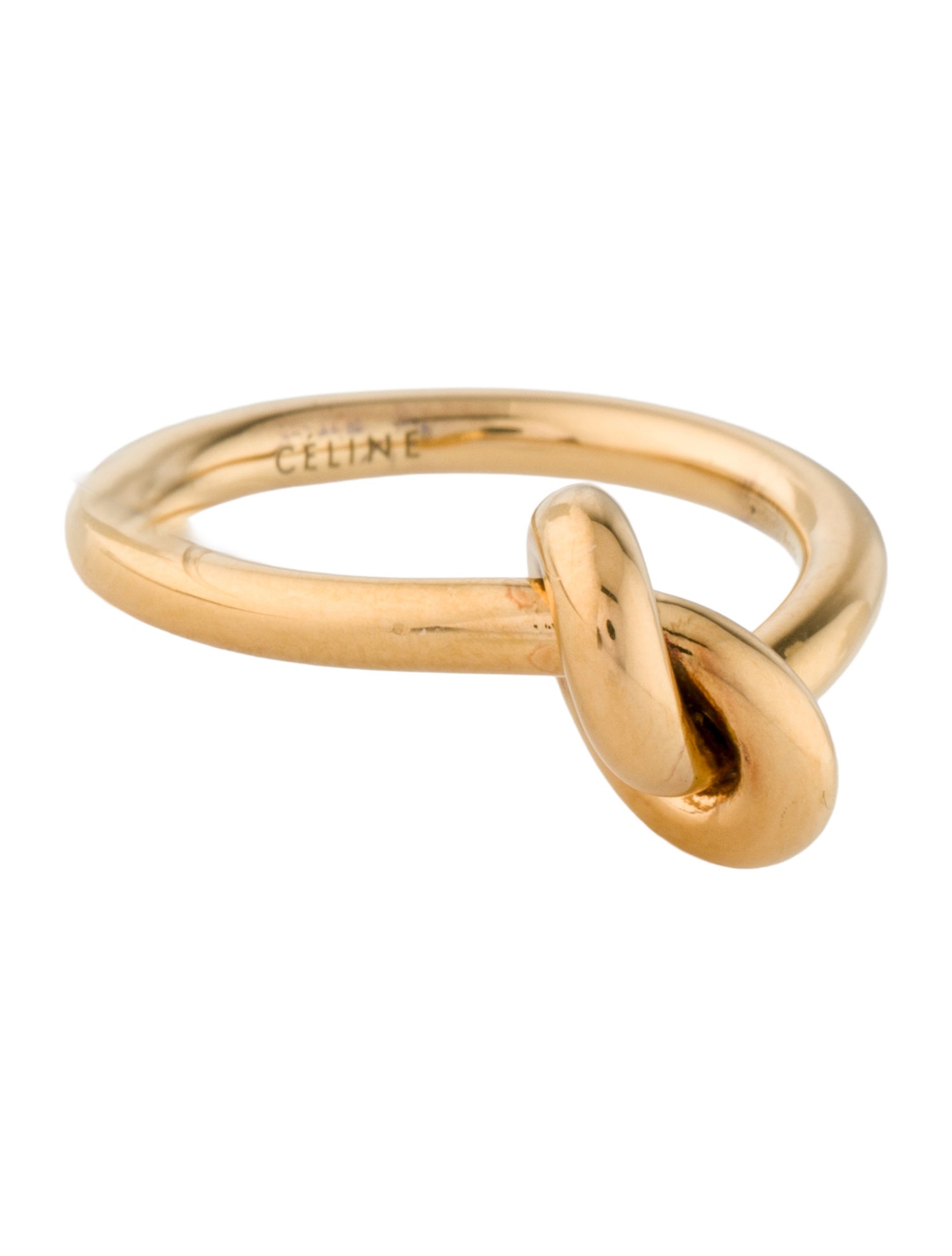 Celine Knot Cocktail Ring