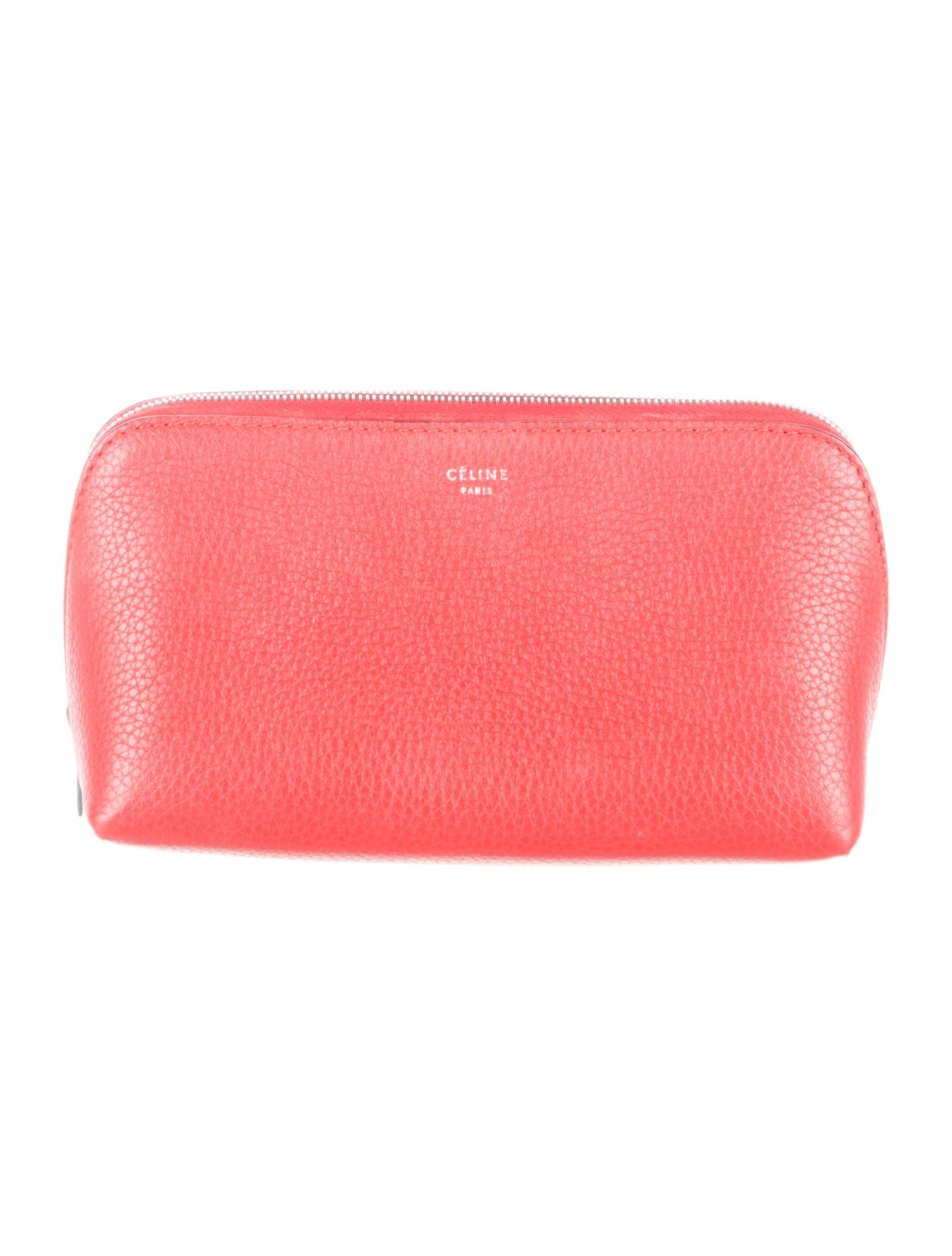 Celine Celine Leather Cosmetic Bag