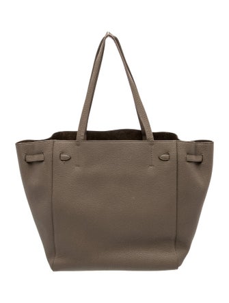 Celine Leather Cabas Phantom w/Belt Medium