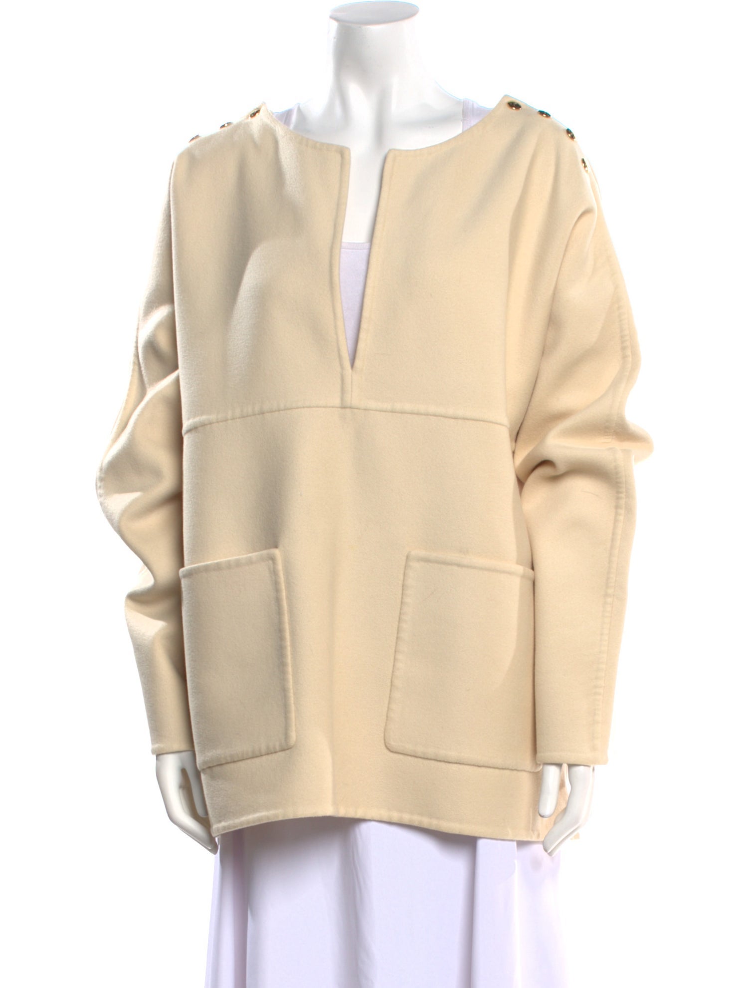 Celine Cashmere V-Neck Sweater