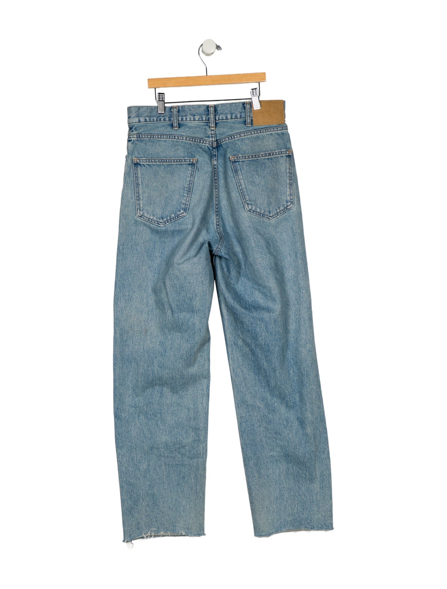Celine High-Rise Straight Leg Jeans