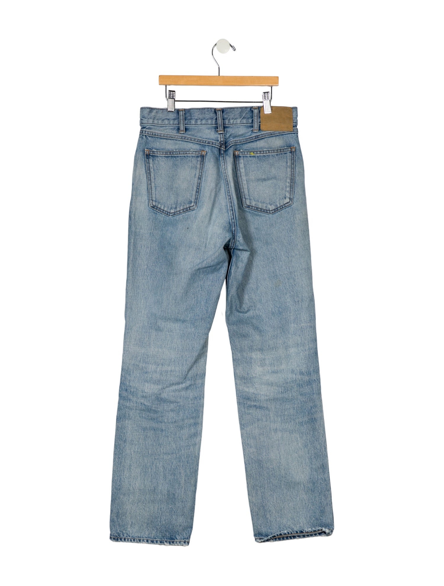 Celine High-Rise Straight Leg Jeans