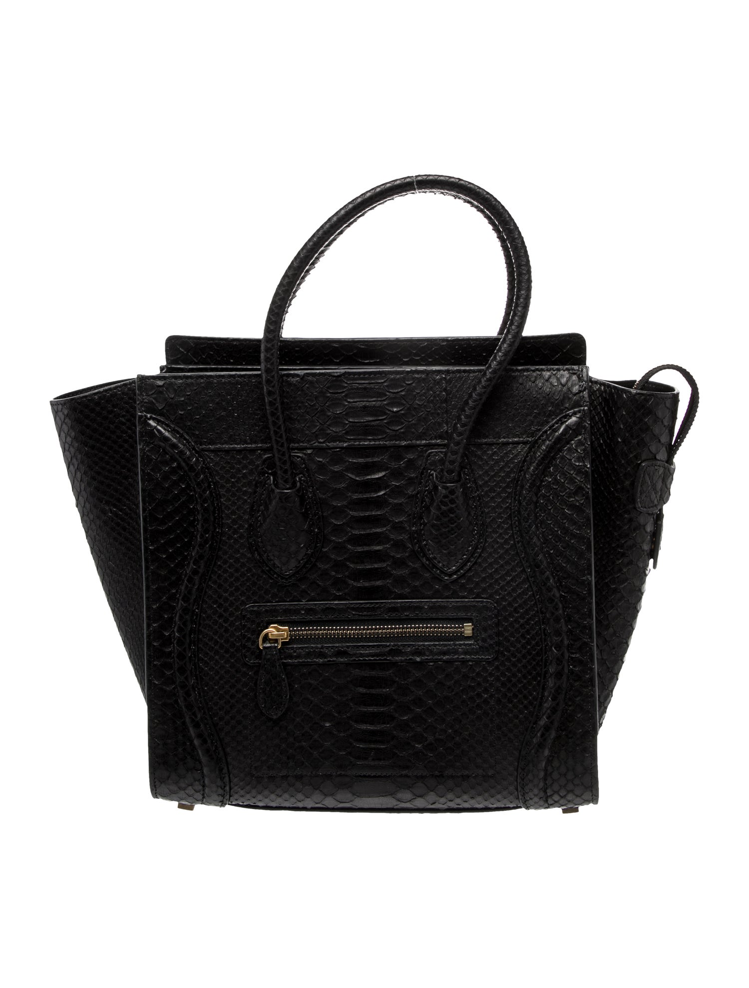 Celine Python Luggage Micro