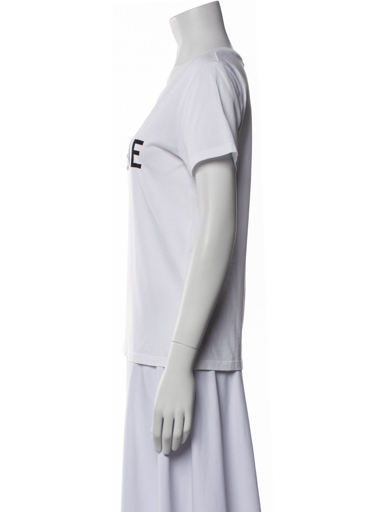 Celine Graphic Print Crew Neck T-Shirt