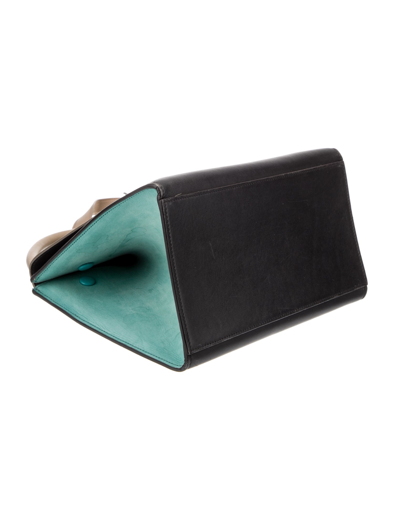 Celine Leather Trapeze Mini