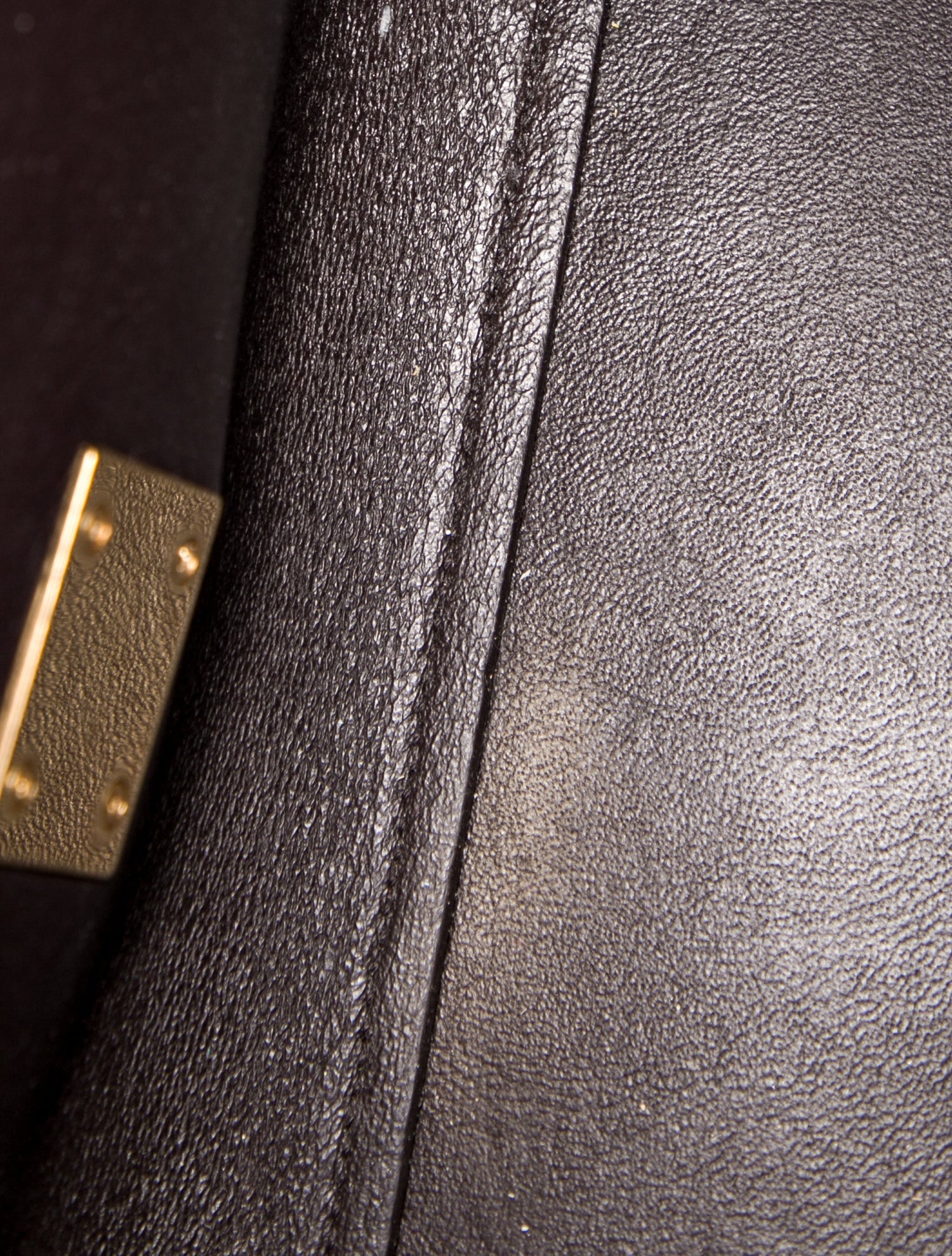 Celine Leather Trapeze Mini