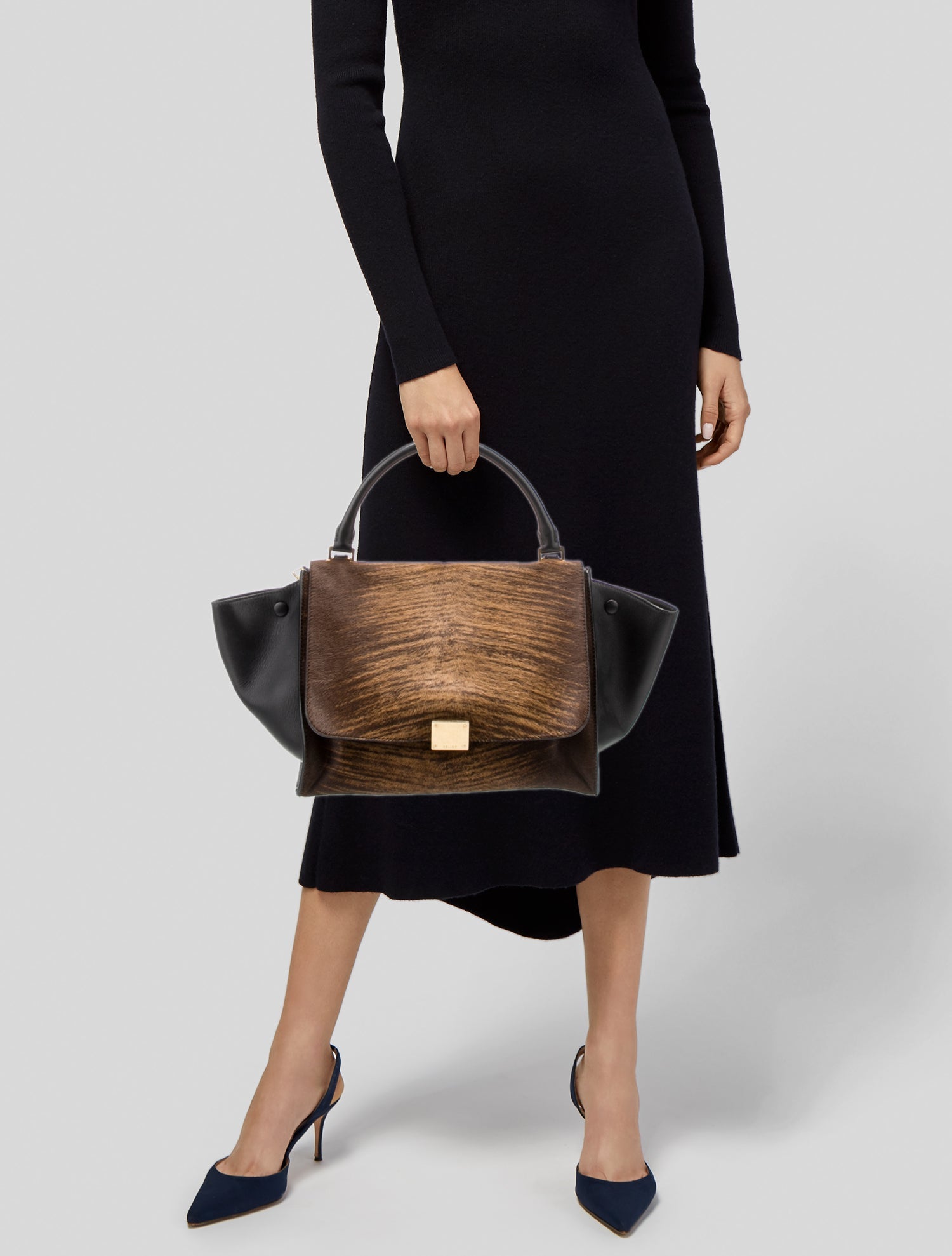 Celine Leather Trapeze Medium