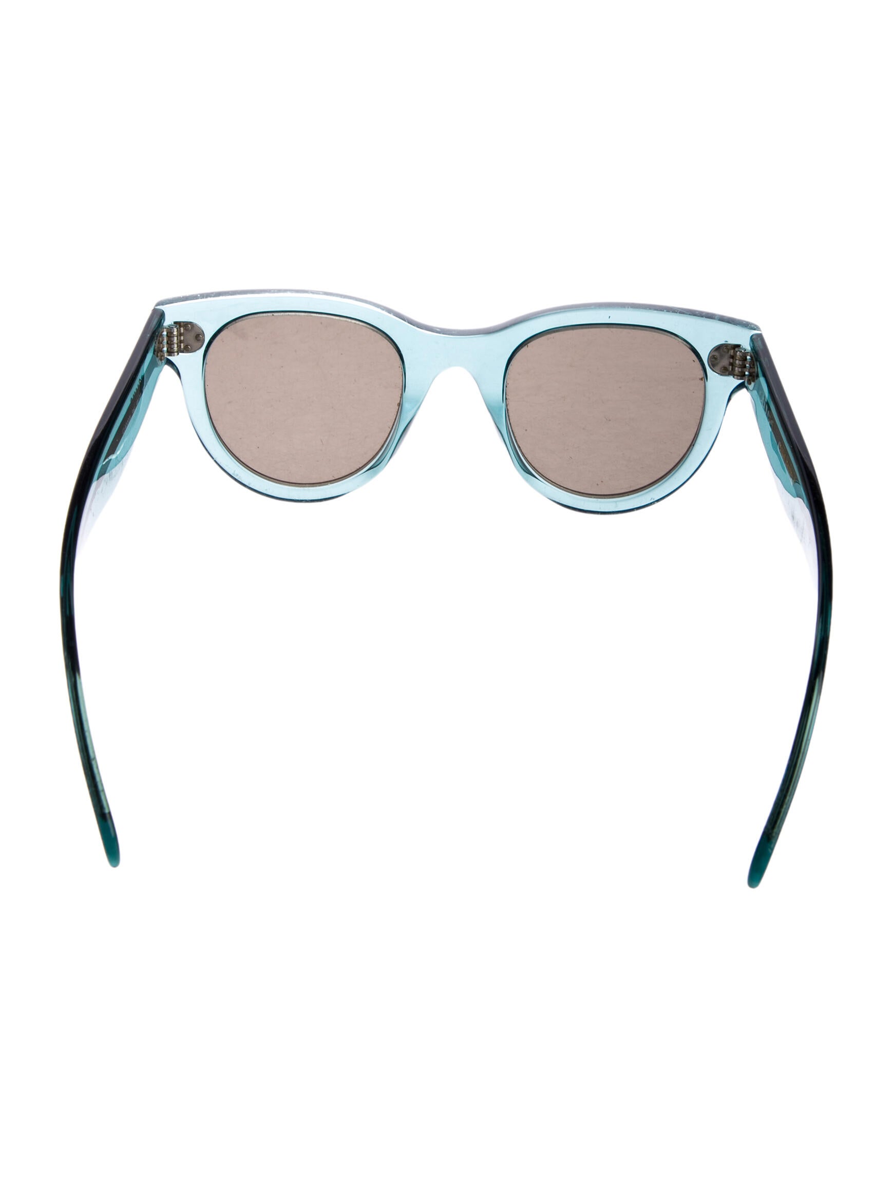 Celine Round Tinted Sunglasses