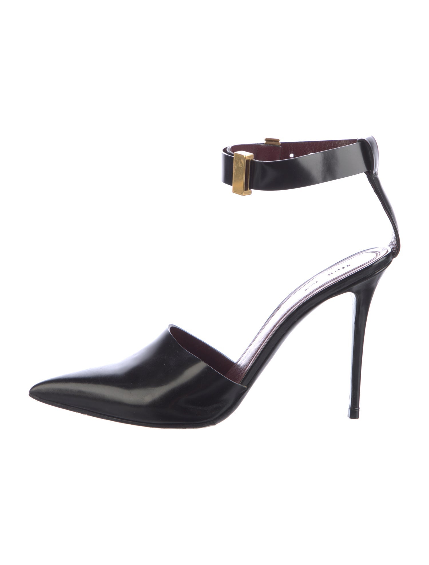 Celine Leather D'Orsay Pumps