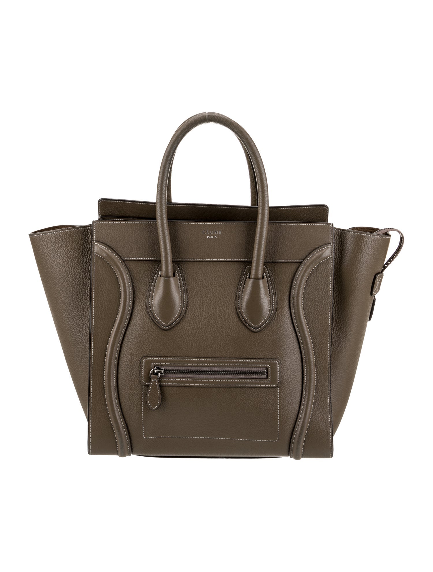 Celine Leather Luggage Mini
