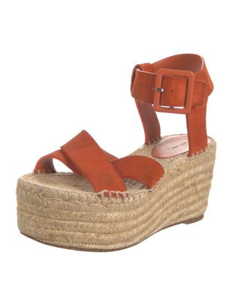 Celine Suede Espadrilles