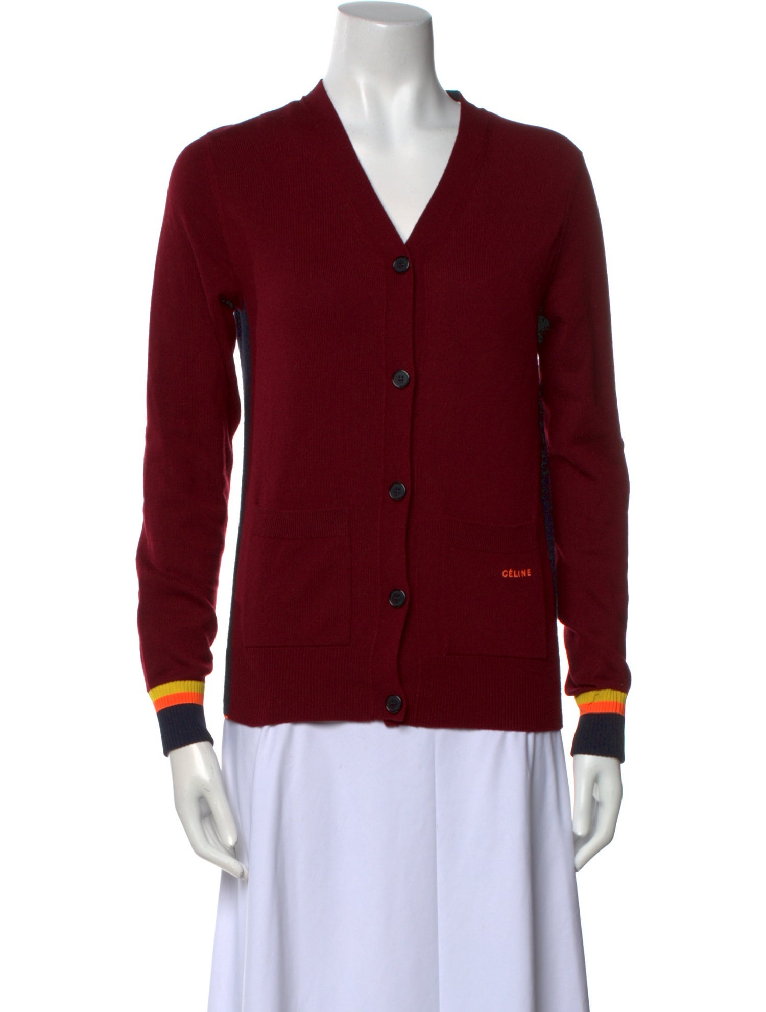 Celine Cashmere V-Neck Sweater