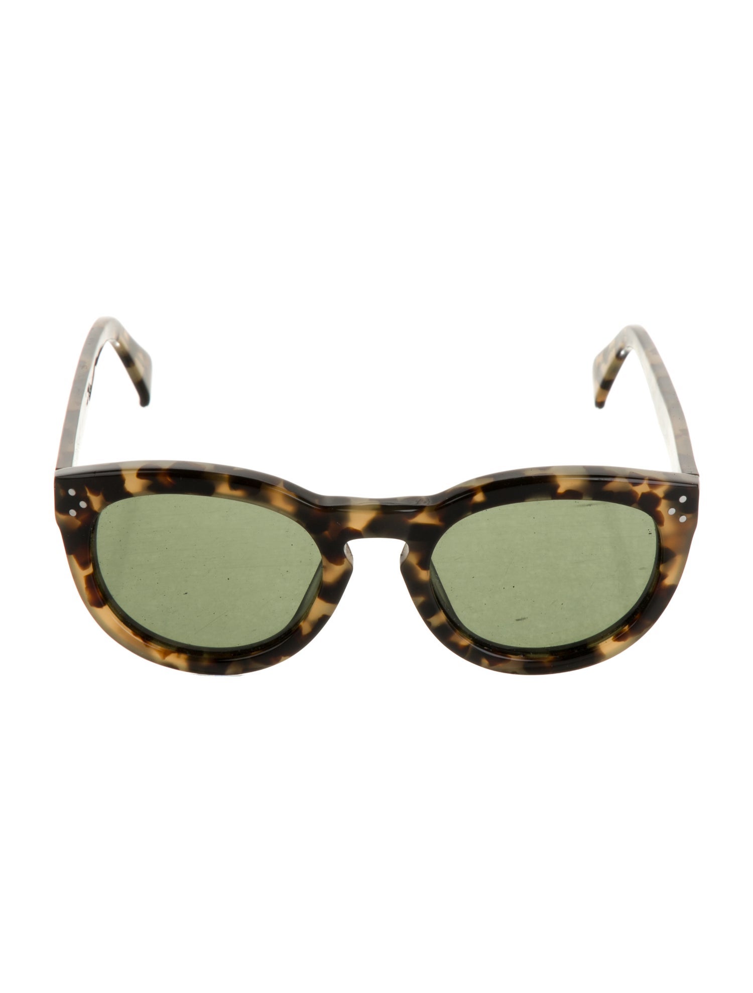 Celine Round Tinted Sunglasses