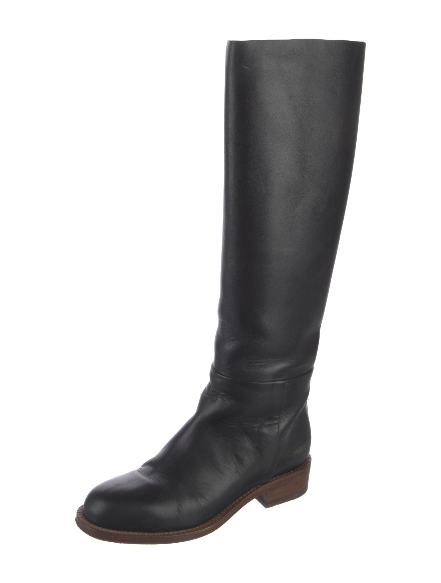 Celine Leather Riding Boots