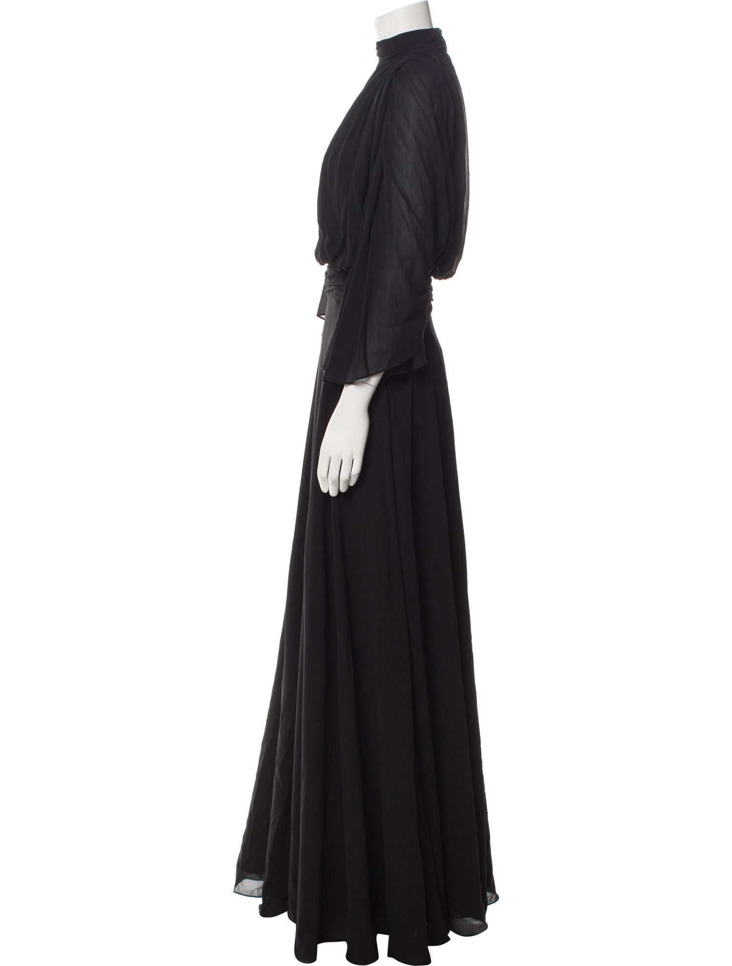 Celine Silk Long Dress