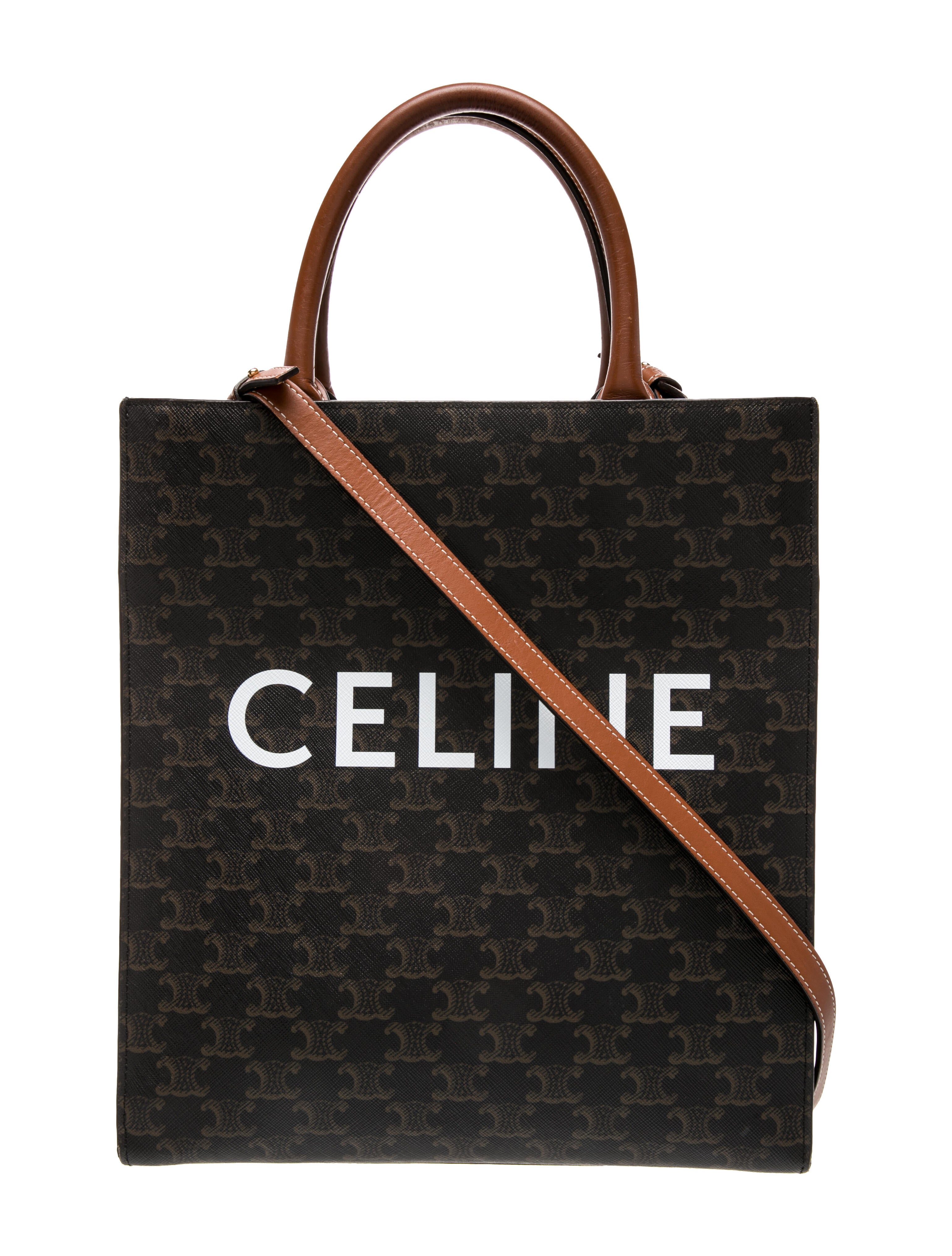 Celine Triomphe Vertical Cabas Small