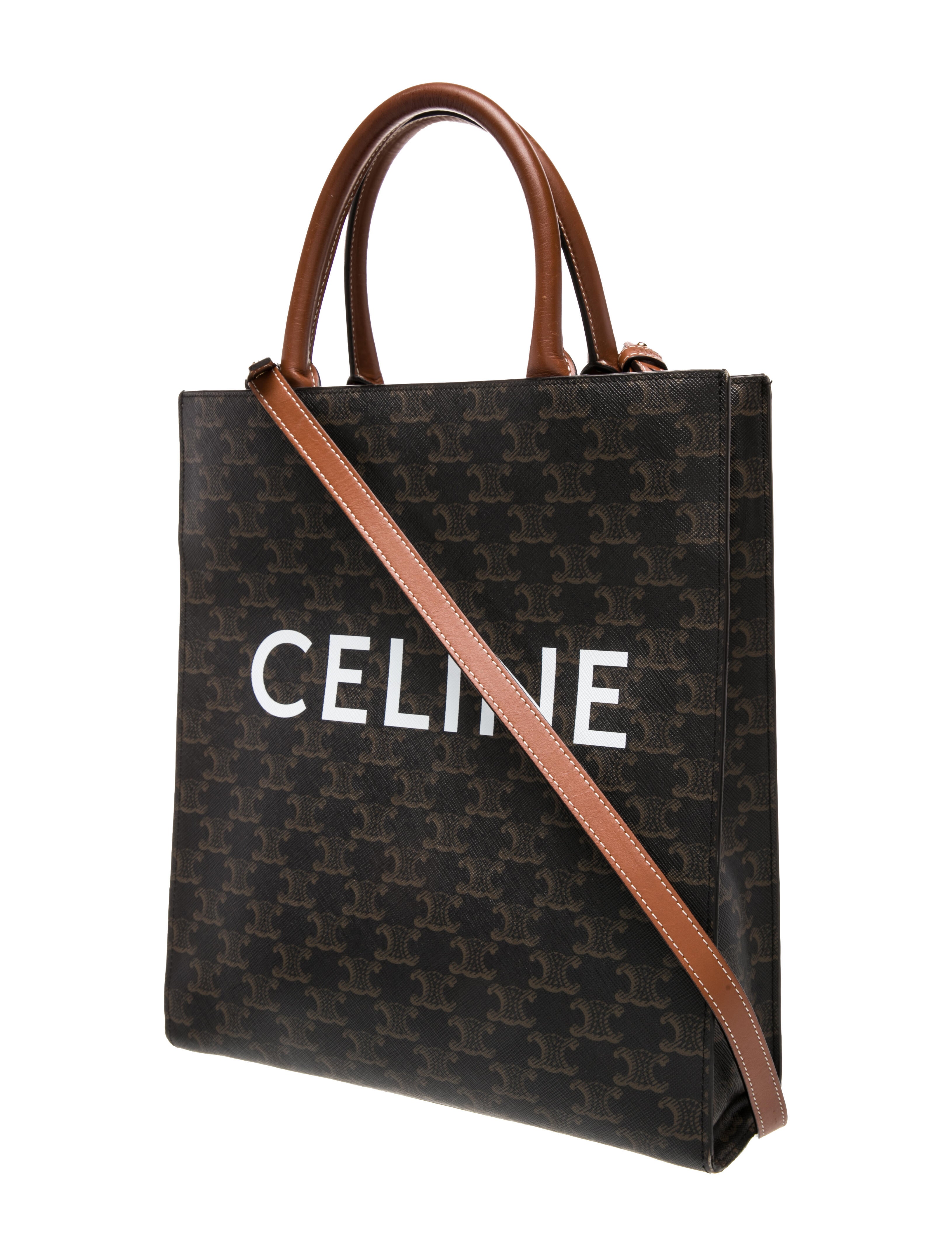 Celine Triomphe Vertical Cabas Small
