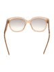 Celine Triomphe Cat-Eye Sunglasses