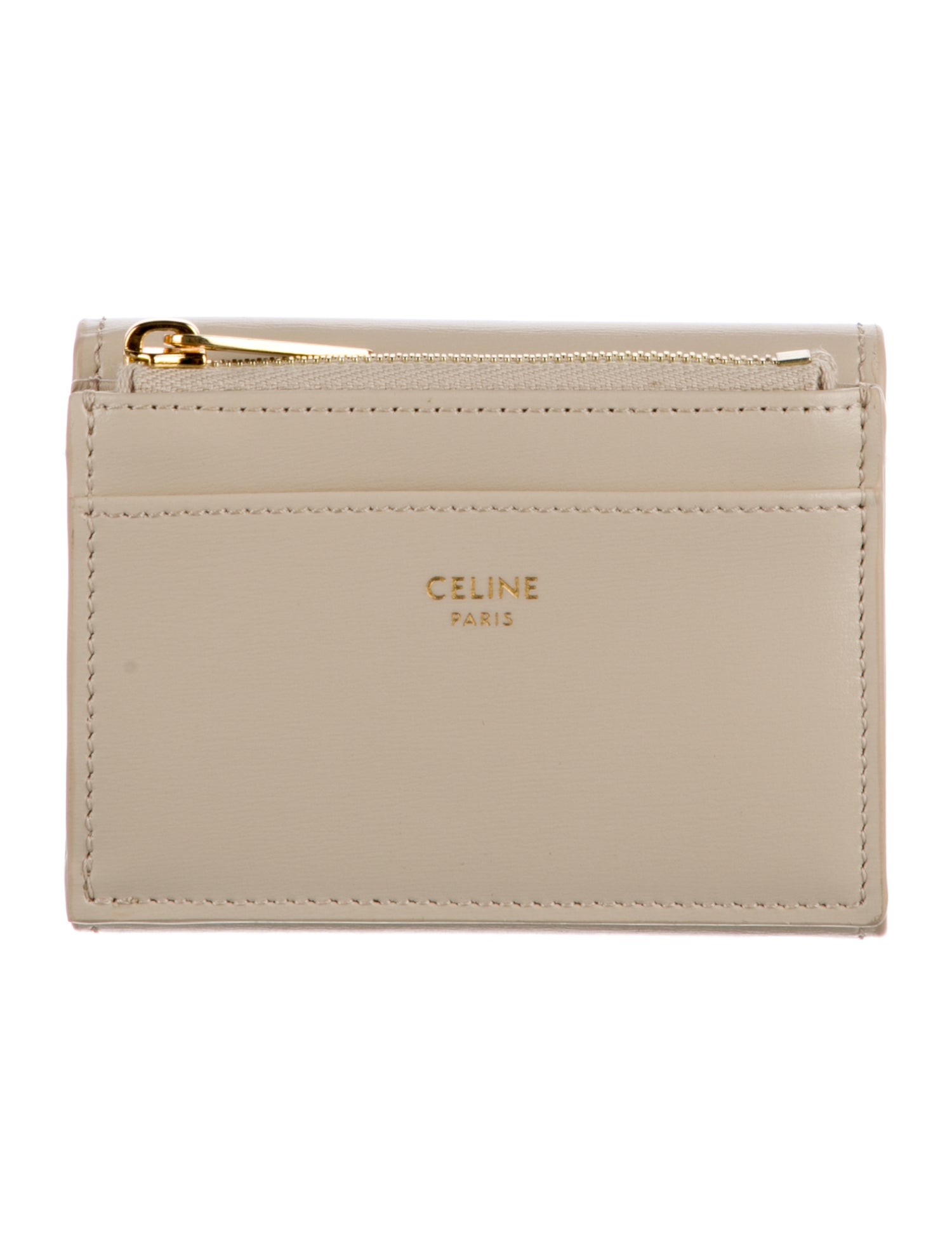 Celine 2024 Triomphe Compact Wallet