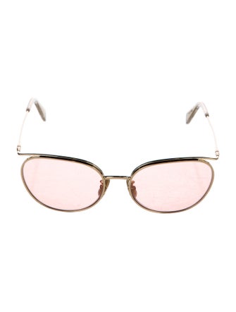 Celine Round Tinted Sunglasses